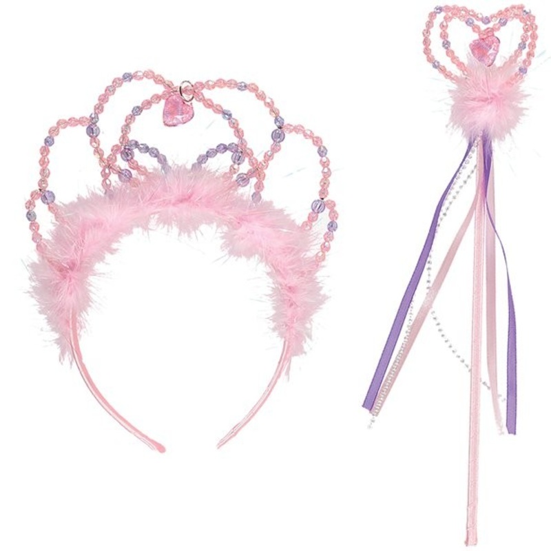 Princesses Crown & Wand Set