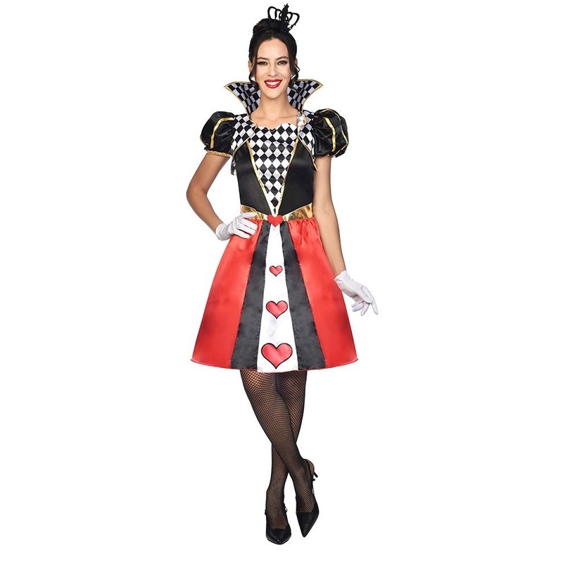 Queen of Hearts of Wonderland women's costume 34-36
