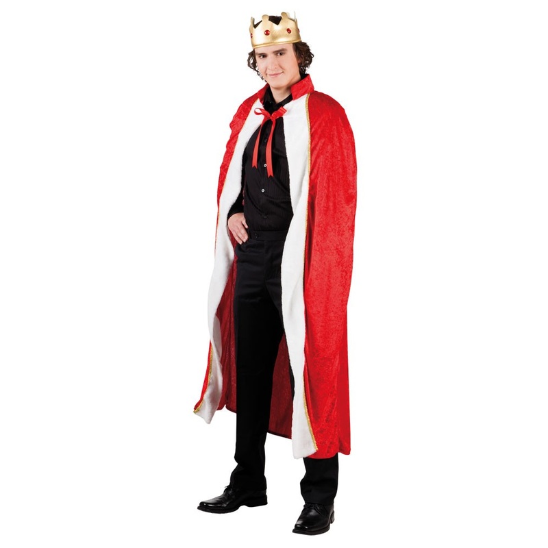 Red royal cloak with a golden crown 50-52