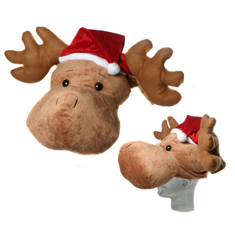 Sweet XXL plush elk hat