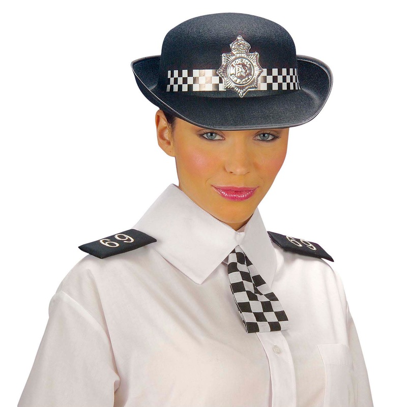 2-piece policewoman costume accessories set