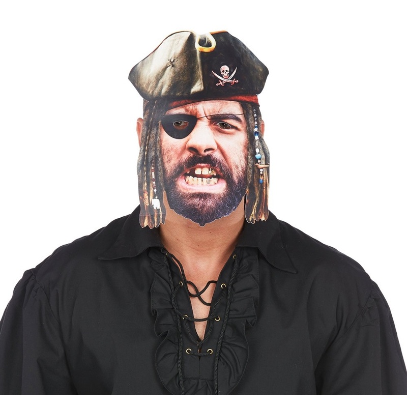 Bloodthirsty pirate mask