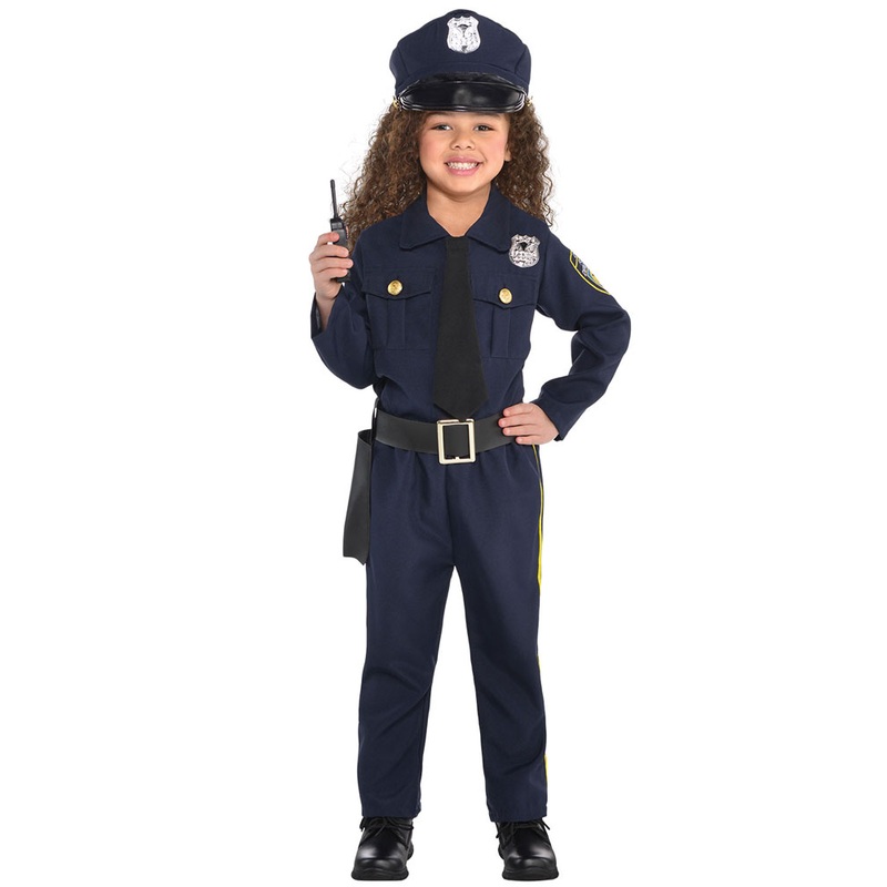 Blue Police Officer child costume