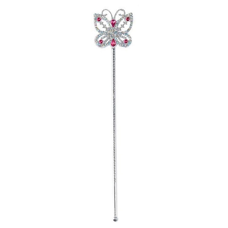 Glitter princess fairy wand
