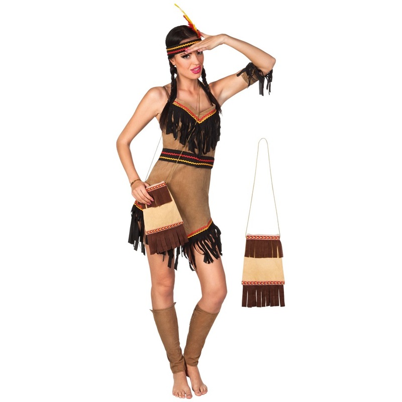 Indian handbag brown