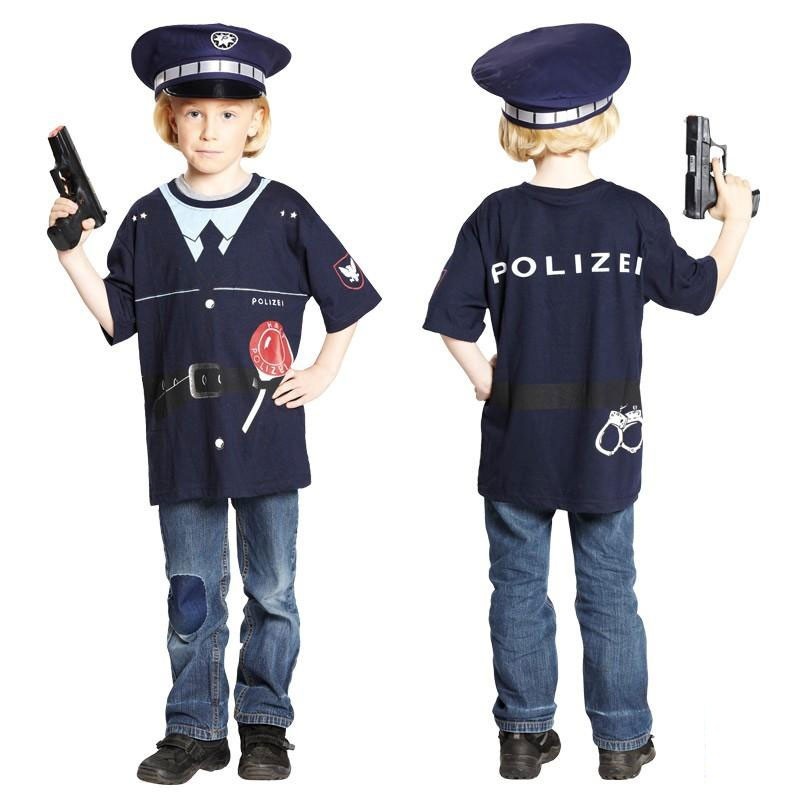 Little police kids shirt 104