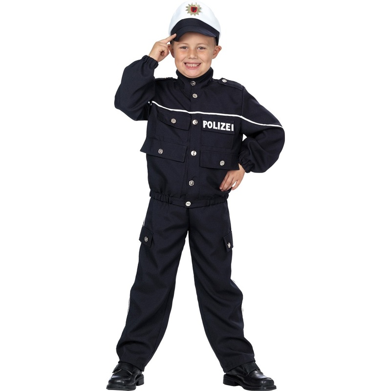 Mini policeman child costume 116