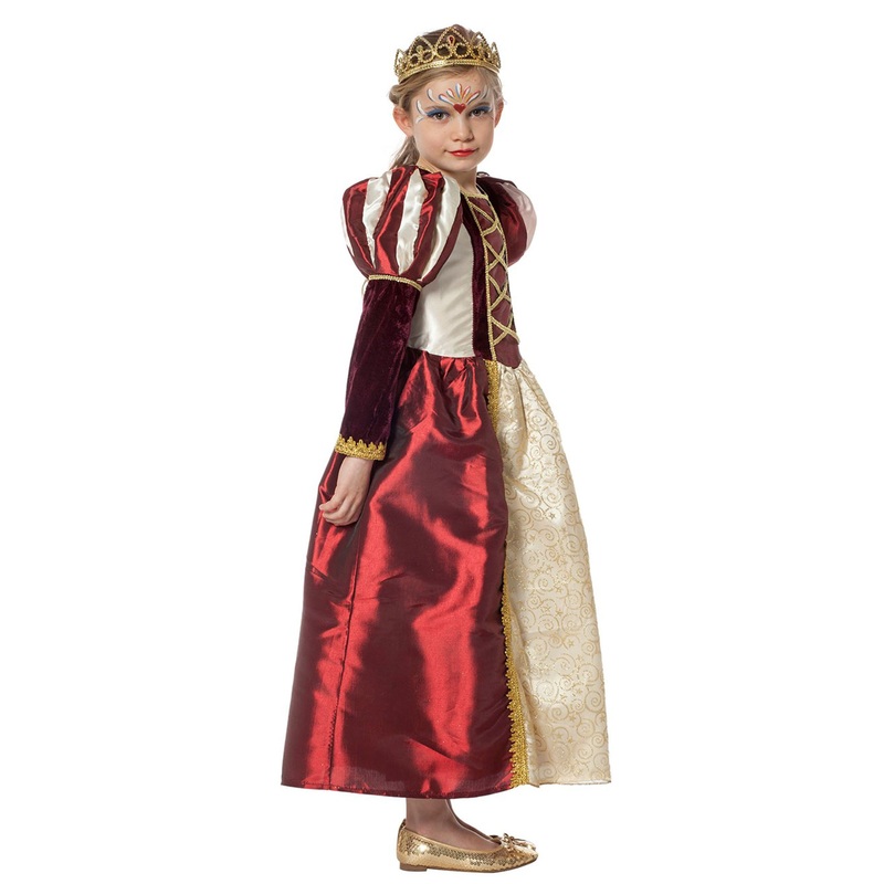 Ornate Queen Elenor child costume 104