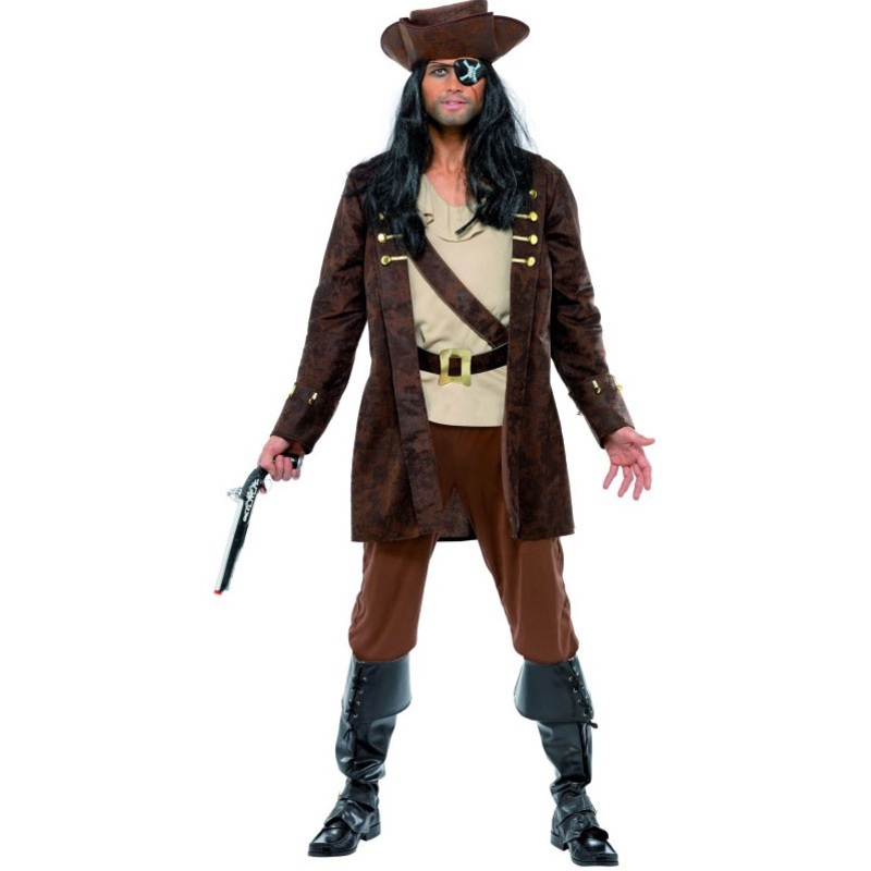 Pirate captain Ricardo men's costume M