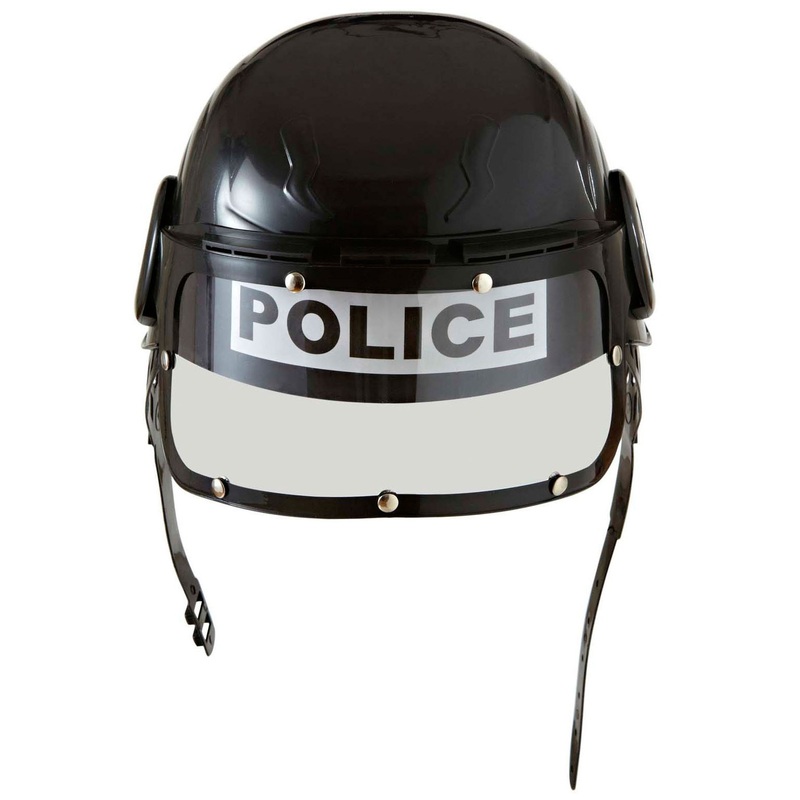 Police agent helmet for kids