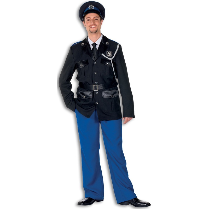 Police commissioner men's costume 46