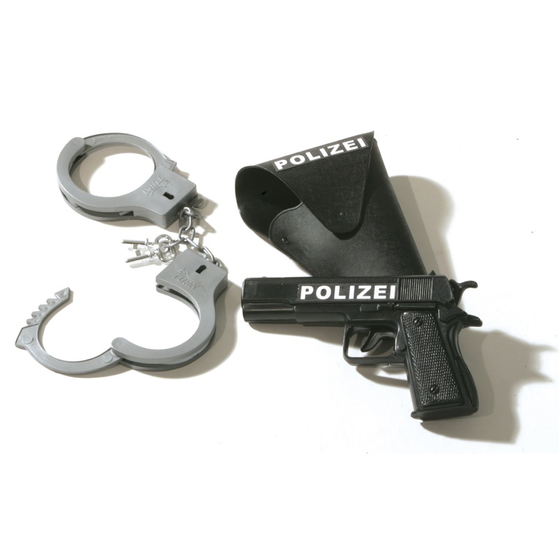 Police officer costume accessory set
