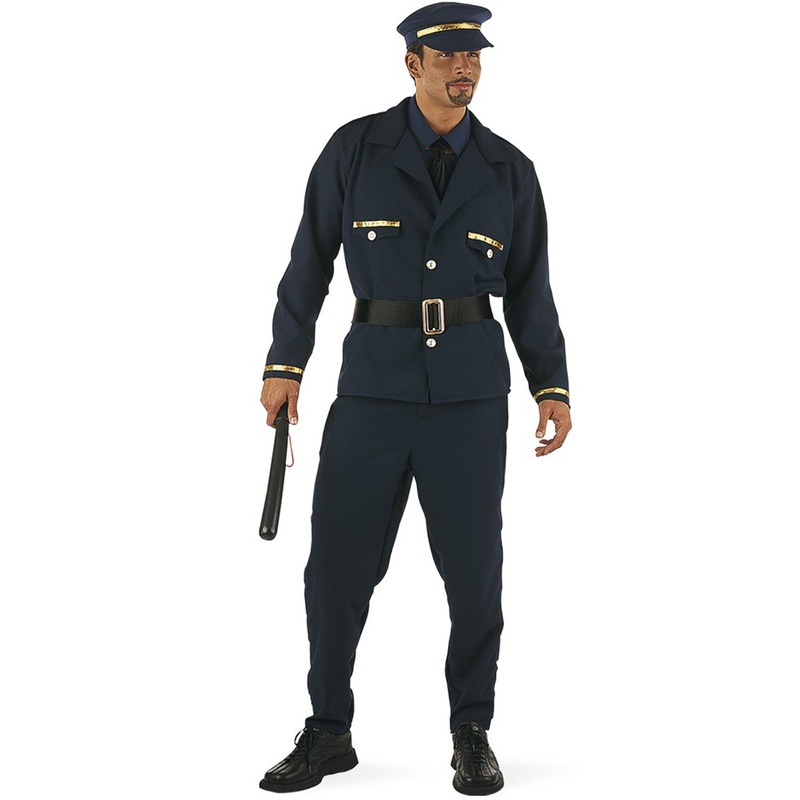 Stripper Police Officer Deluxe Costume M