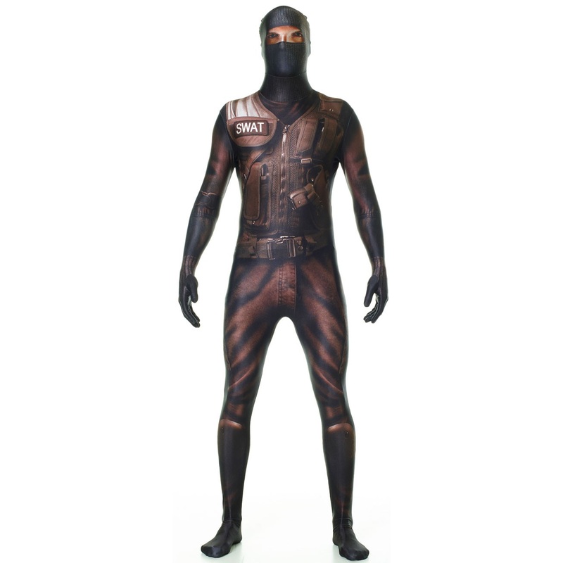SWAT policewoman Morphsuit M