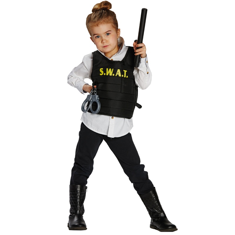SWAT special unit children's costume