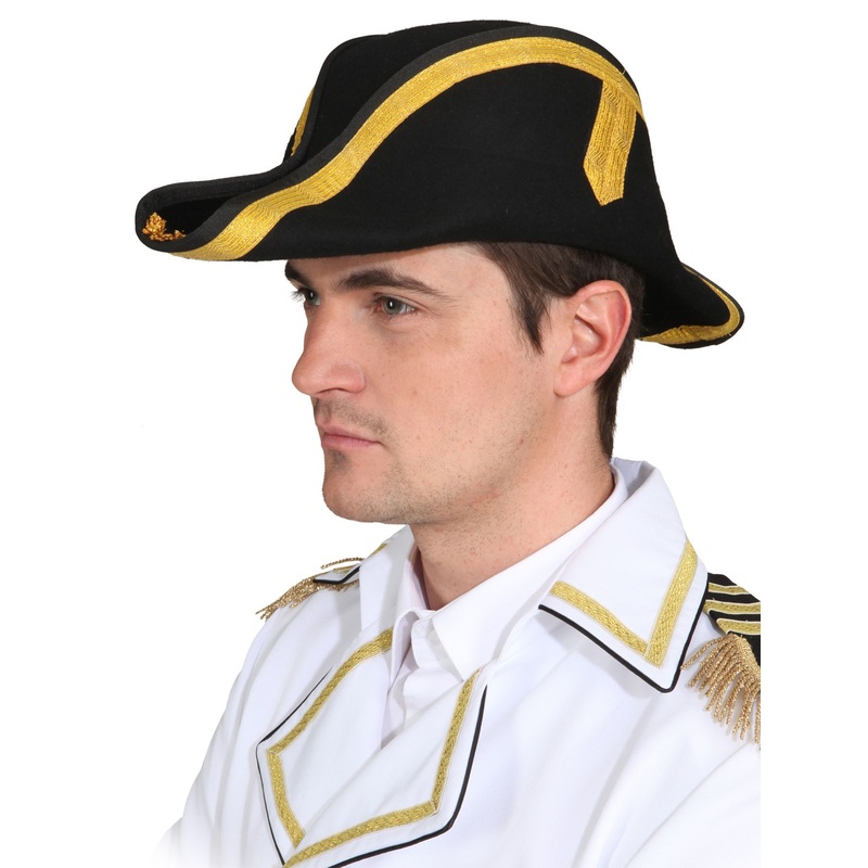 Admiral's bicorn hat