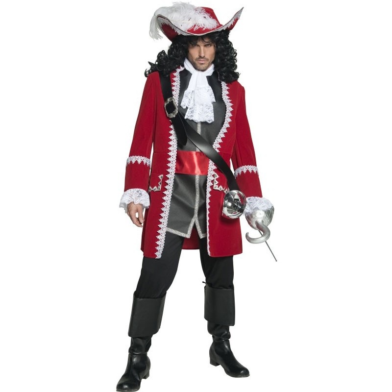 Barbarossa pirate captain men's costume