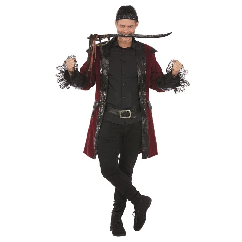 Baroque pirate men's costume 50