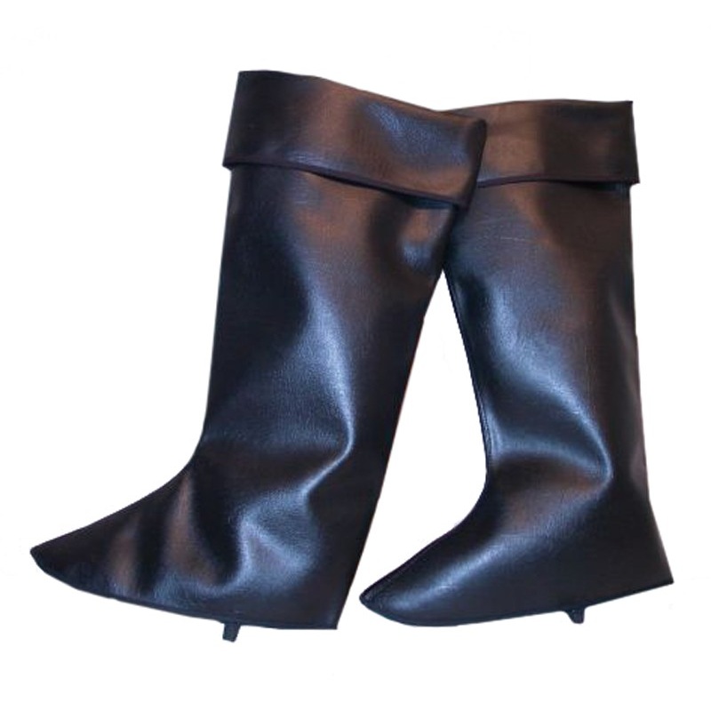 Black boot covers