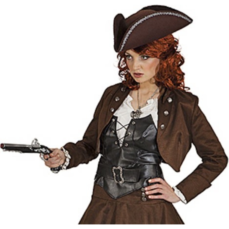 Brown pirate bride ladies bolero 34-36