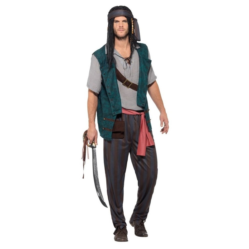 Buccaneer Jakob pirate men's costume M