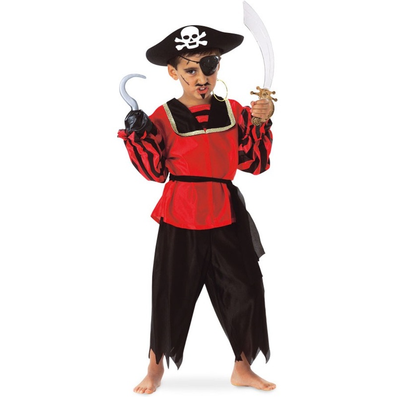 Buccaneer Jimmy Pirate Child Costume 116