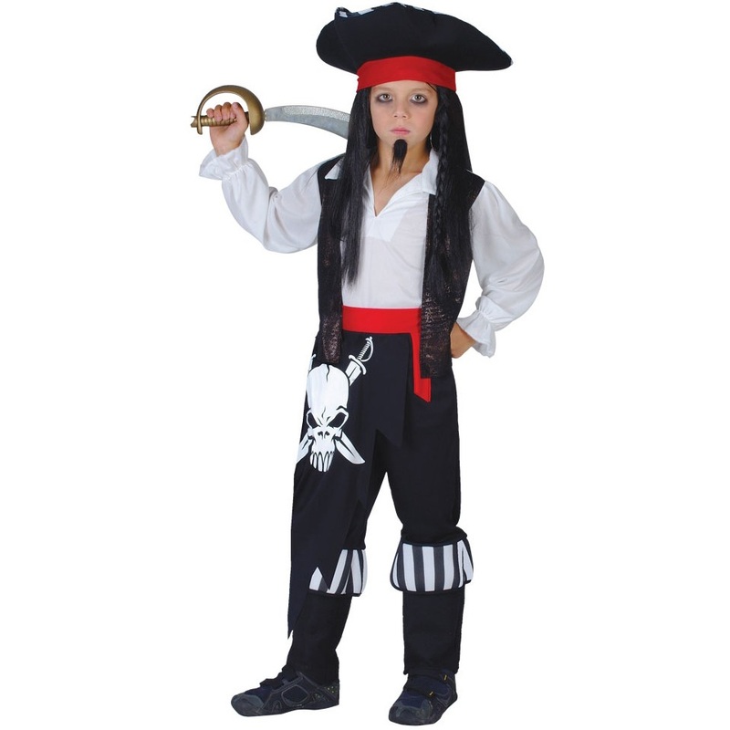 Captain Bob pirate costume for kids S