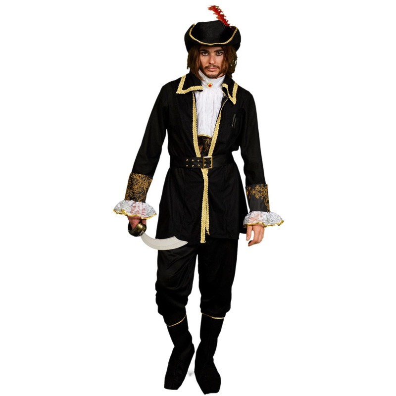 Captain Jarrow pirate costume M