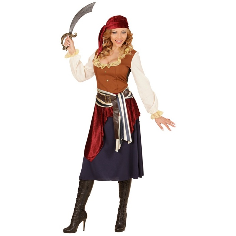 Corsair bride pirate costume deluxe S
