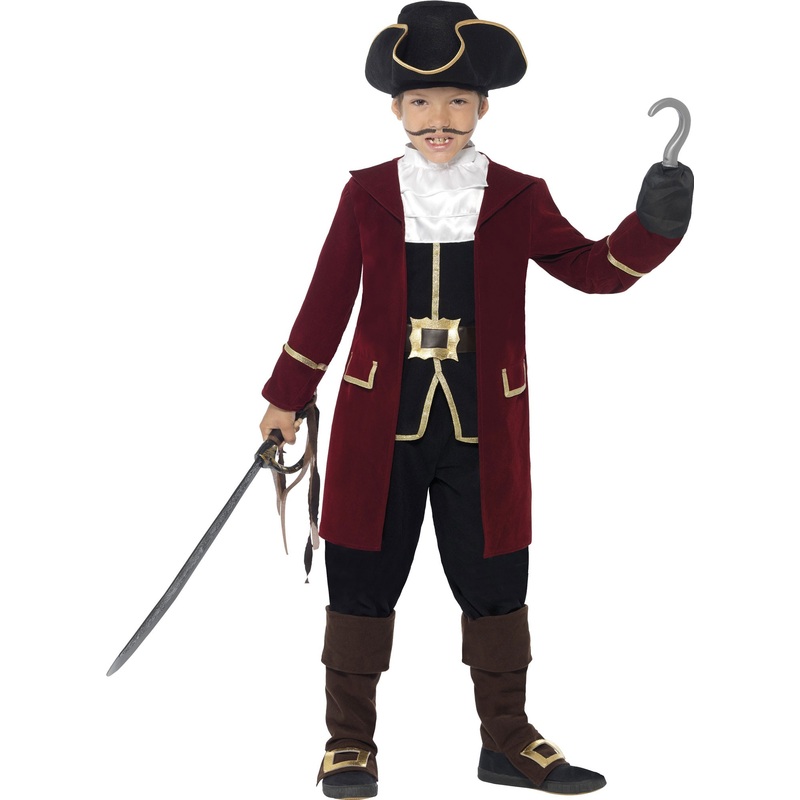 Hookhand Joe pirate costume for kids