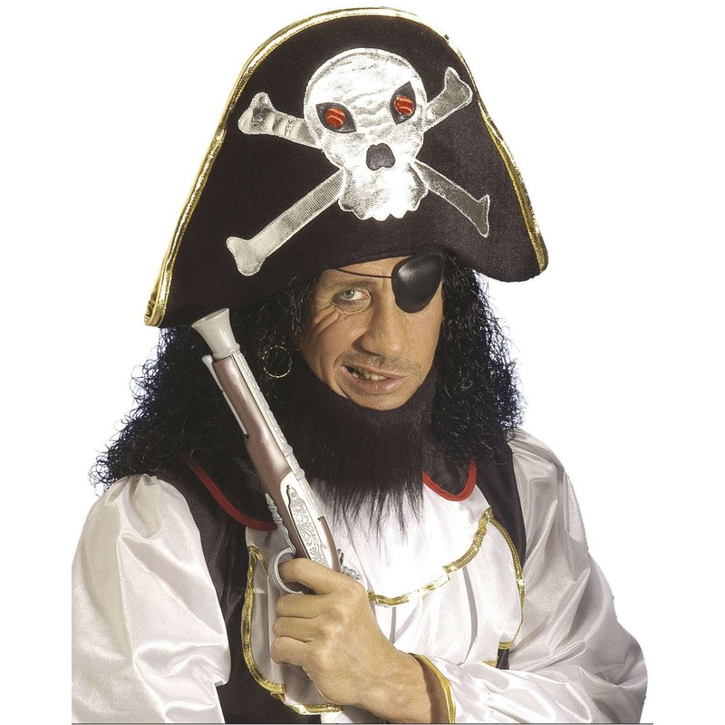 Horrible pirate hat for men