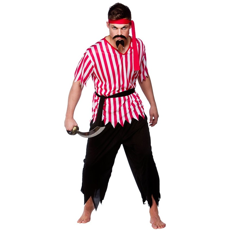Horror of the seas pirate costume S