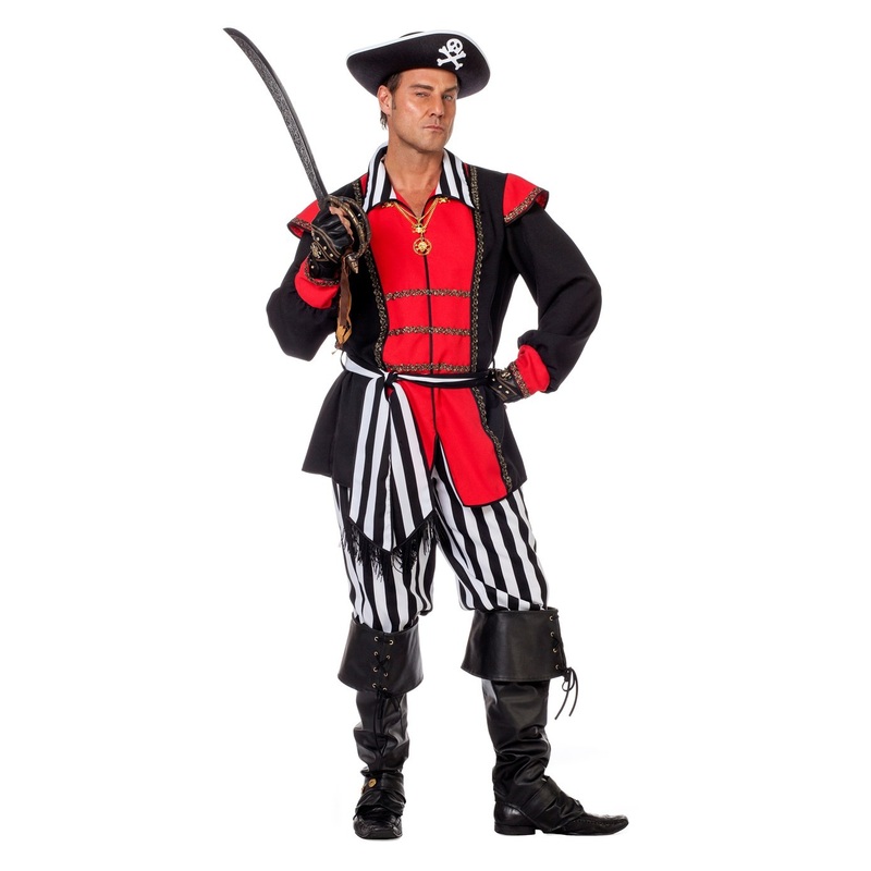 Noble Captain Skully pirate costume 50