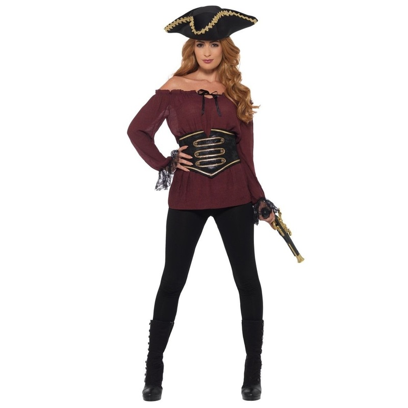 Noble pirate blouse for women Premium S