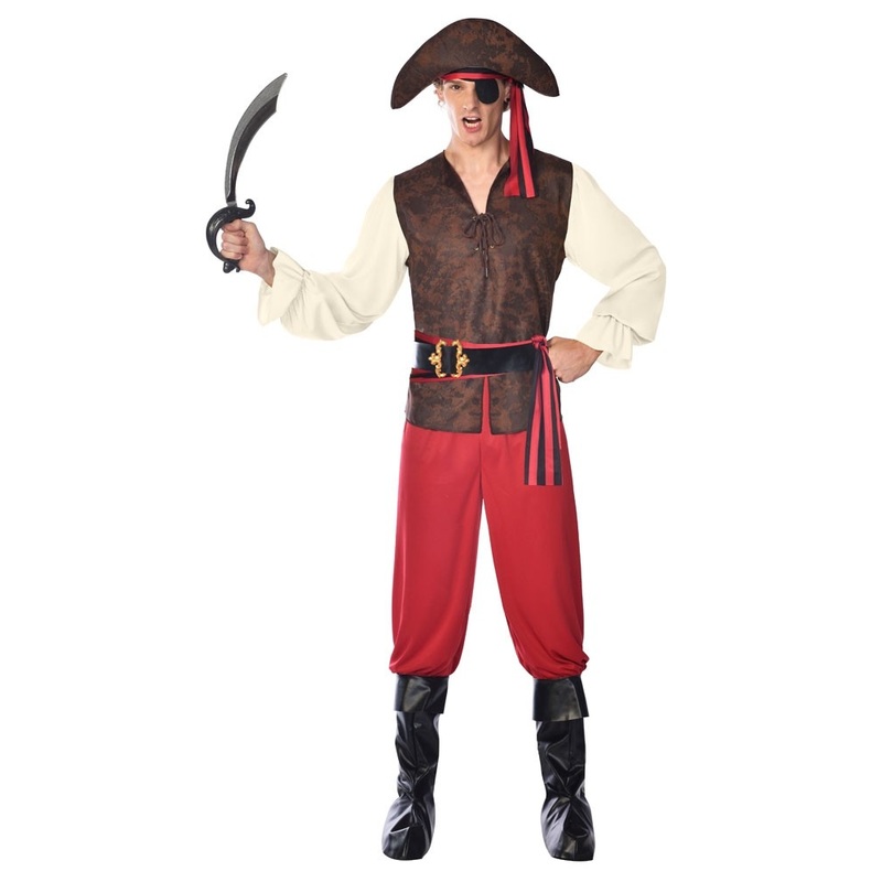 One-eyed Willie Pirate Costume for Men S