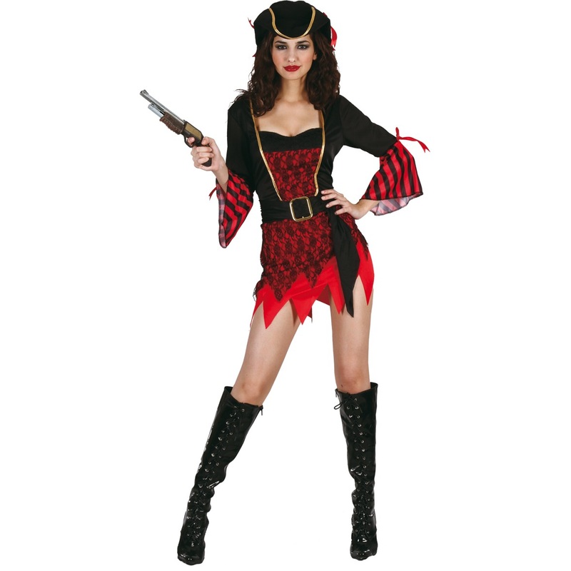 Pirate bride Caribbean costume M