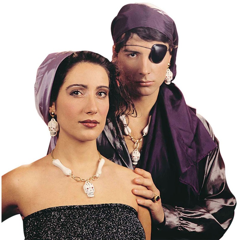 Pirate jewelry set 4 pieces