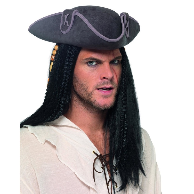 Pirate tricorn hat for adults