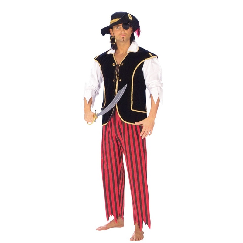 Sebi pirate men's costume 50-52