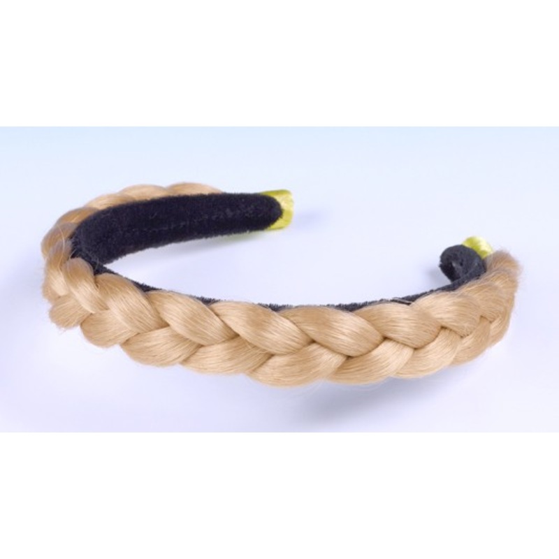 Blond braid headband