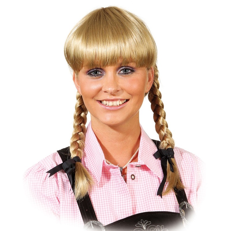 Blonde plait wig Liesl