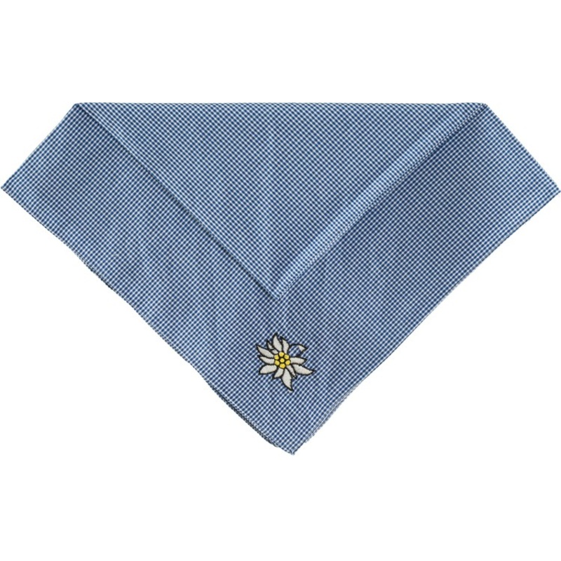Blue traditional scarf