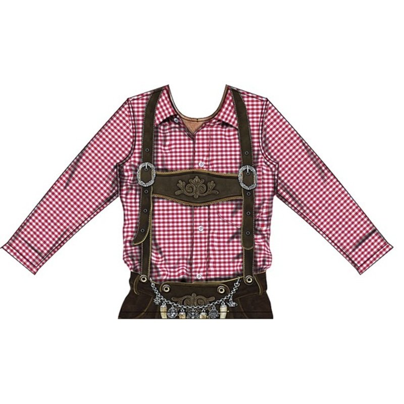 Bruno 3D traditional long sleeve shirt S