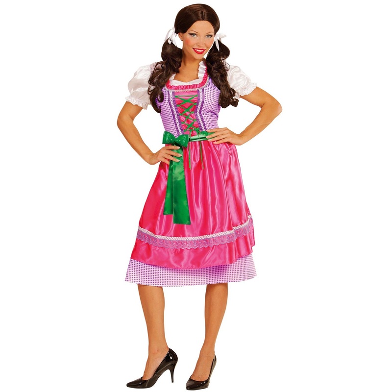 Dirndl Magda in pink-violet S