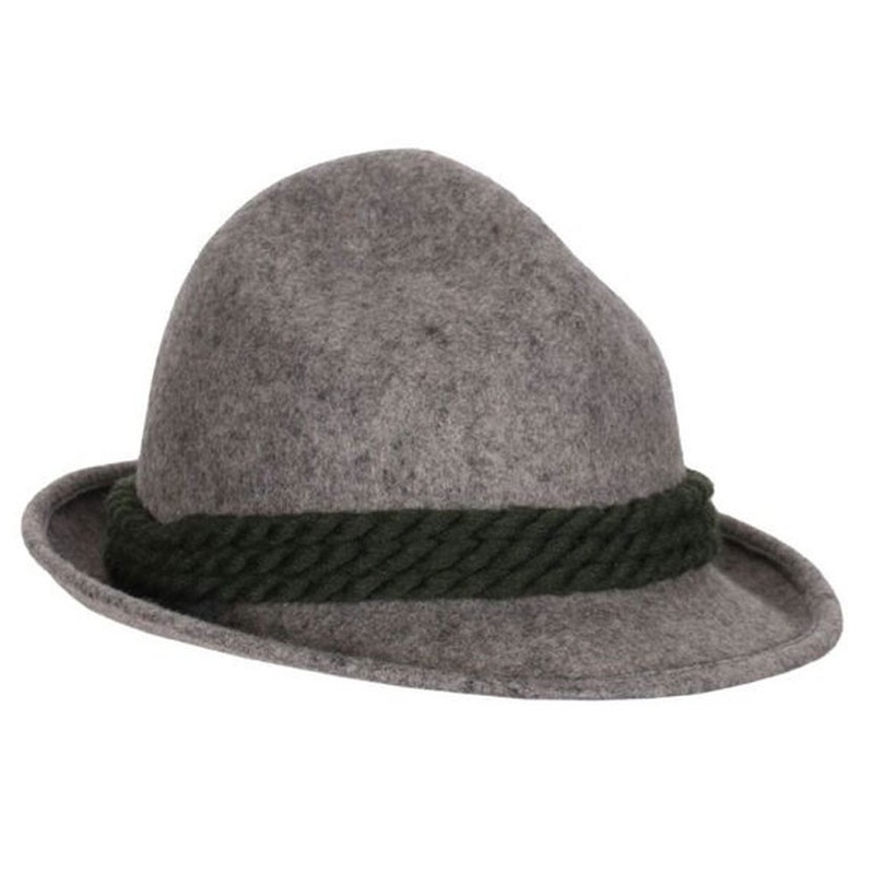Gray traditional hat Volker 57