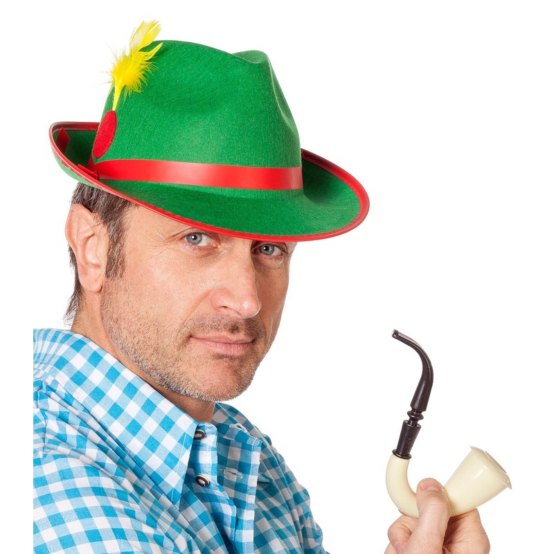 Green Gaudi traditional hat