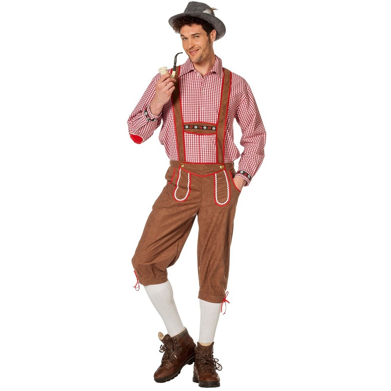 Light brown traditional trousers Hannes 46