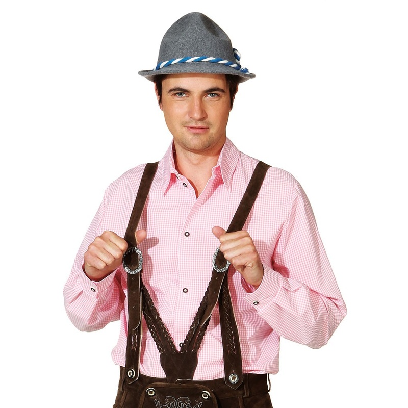 Pink checkered traditional shirt 46-48