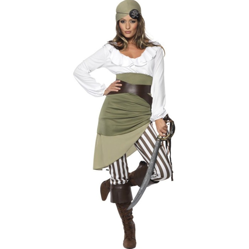 Pirate costume deluxe S