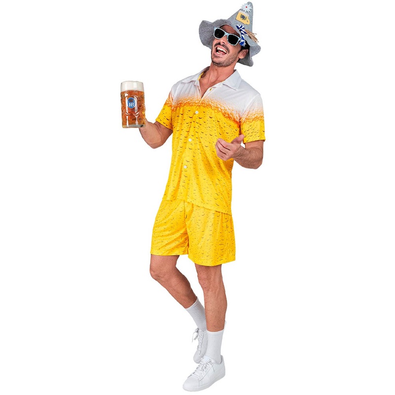 Sporty beer suit for adults S-M
